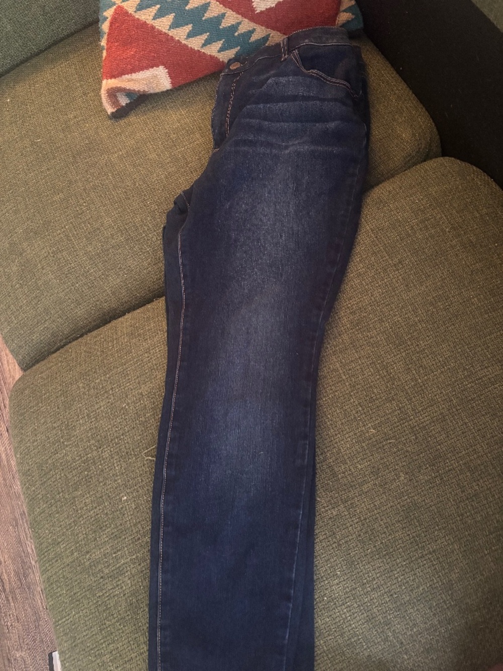 Time and Tru Dark Wash High Rise Skinny Jeans – Size 18